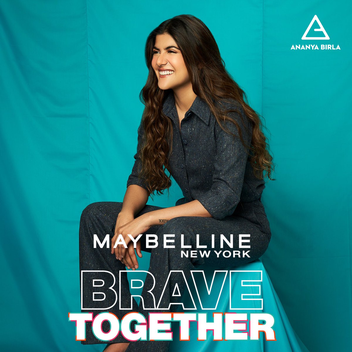“When you need someone to hear just what you need to say, I’ll be on my way” 🎶 #BraveTogether pre-save the link in my bio now! 

Had the privilege to work on this with @MaybellineIndia for #WorldMentalHealthDay 🙏🏽🫶🏽 

“Sun comes out, after the rain” 🎶