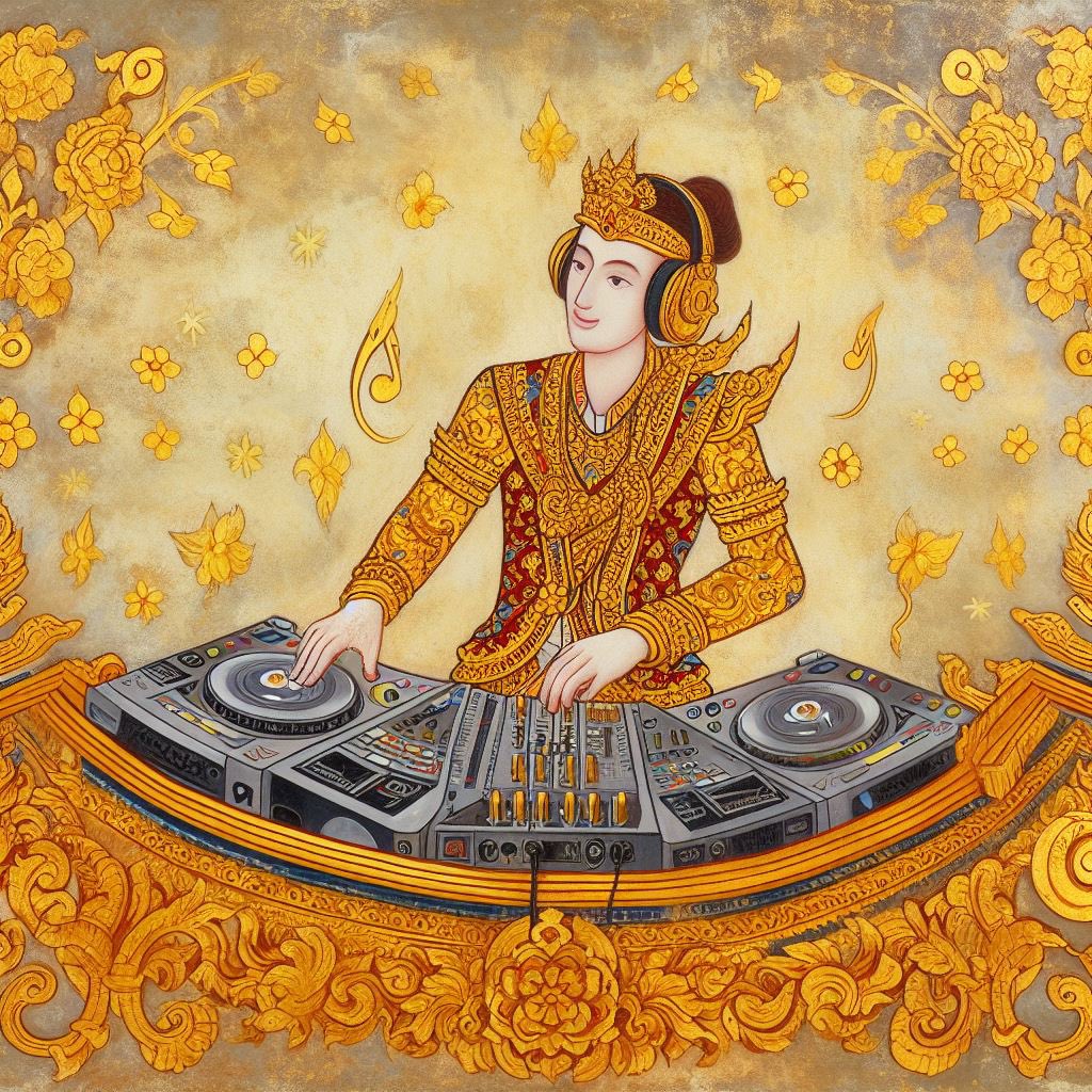 พระว่าพลางขยับแท่นแล่นสแคร็ช
เสียงวืดแว้ดแว่ววี้ดกรีดรูหู
เหล่าทวยเทพต่างทึ่งตะลึงดู
ร้องอู้หูโย่วเย่เท่เหลือเกิน