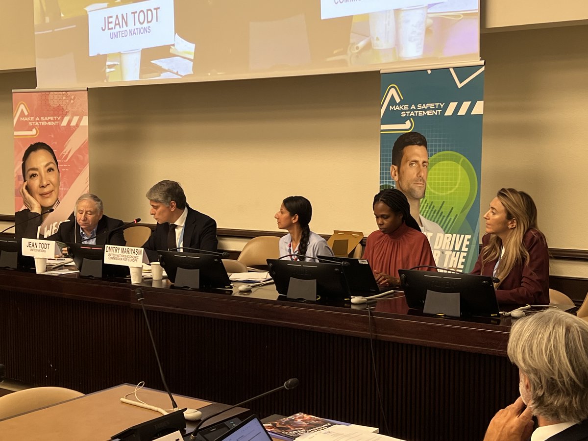 JeanTodt's tweet photo. Thrilled by the impactful exchange at the inaugural Meeting of the Group of Advisors for Road Safety.

From heightened awareness through high-level initiatives and ensuring health and safer helmets for all— these are the topics we are moving forward.

#FriendofRoadSafety