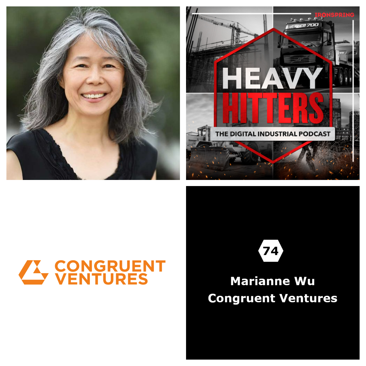 Heavy Hitters: The Digital Industrial Podcast (@hhthepod) on Twitter photo 🎙New episode drop! Catch <a href="/ty_findley/">Ty Findley</a> with <a href="/congruentvc/">Congruent Ventures</a> Venture Partner Marianne Wu on her industrial innovation background, where we are in the digital industrial adoption curve, and why hw and sw play key roles in industrial innovation.
podcasters.spotify.com/pod/show/heavy… 🎙New episode drop! Catch <a href="/ty_findley/">Ty Findley</a> with <a href="/congruentvc/">Congruent Ventures</a> Venture Partner Marianne Wu on her industrial innovation background, where we are in the digital industrial adoption curve, and why hw and sw play key roles in industrial innovation.
podcasters.spotify.com/pod/show/heavy…