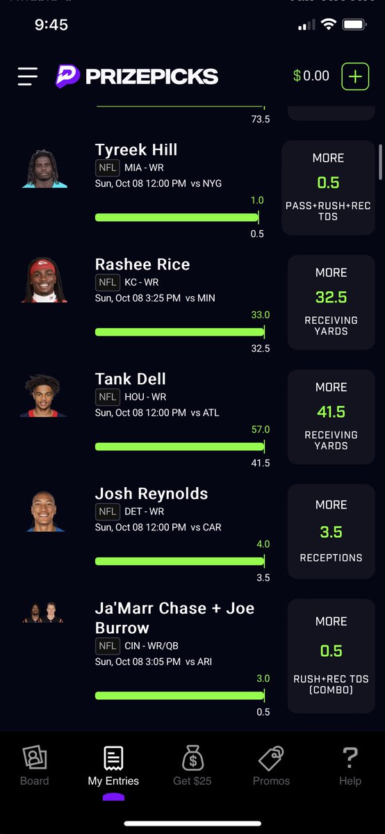 The 6 man cash ✅
Great weekend of NFL on #prizepicks 

Dropping a lot of content soon. Cooking for Monday night football.
#prizepicks #prizepicksNFL #prizepicklocks