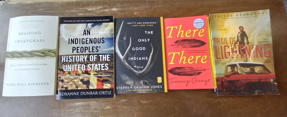 Recommended reads, in honor of Indigenous Peoples' Day: