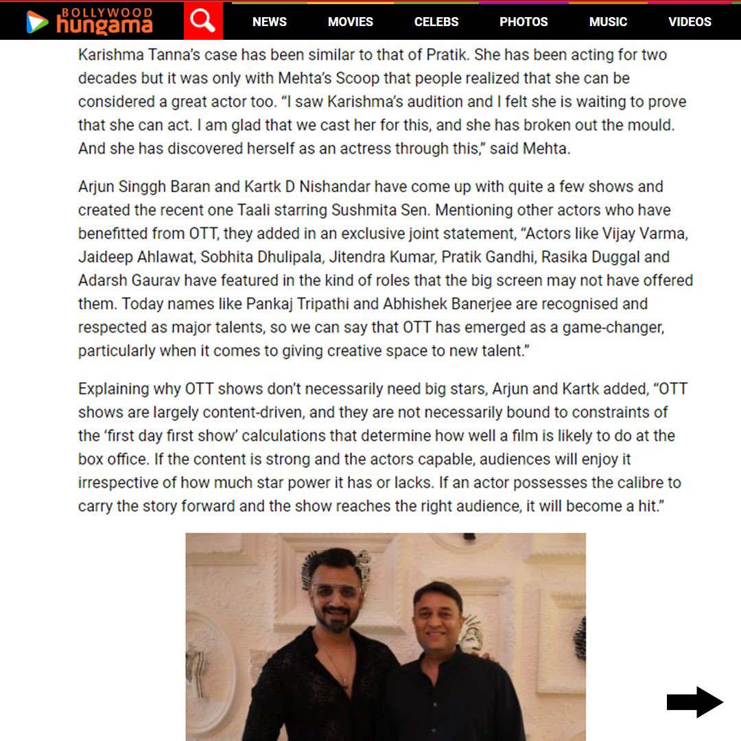 Gseamsak's tweet photo. @mehtahansal @thesushmitasen @ManishPaul03 @MrVijayVarma @JaideepAhlawat @sobhitaD @jitendrajk06 @nowitsabhi @vikram_bham @suvratjoshi @vikkochhar @aakashdahiya @akshapardasany 

#GSEAMS #taali #rafuchakkar #bollywoodhungama 

(Cont 4/4) https://t.co/N2xDV1FAuQ