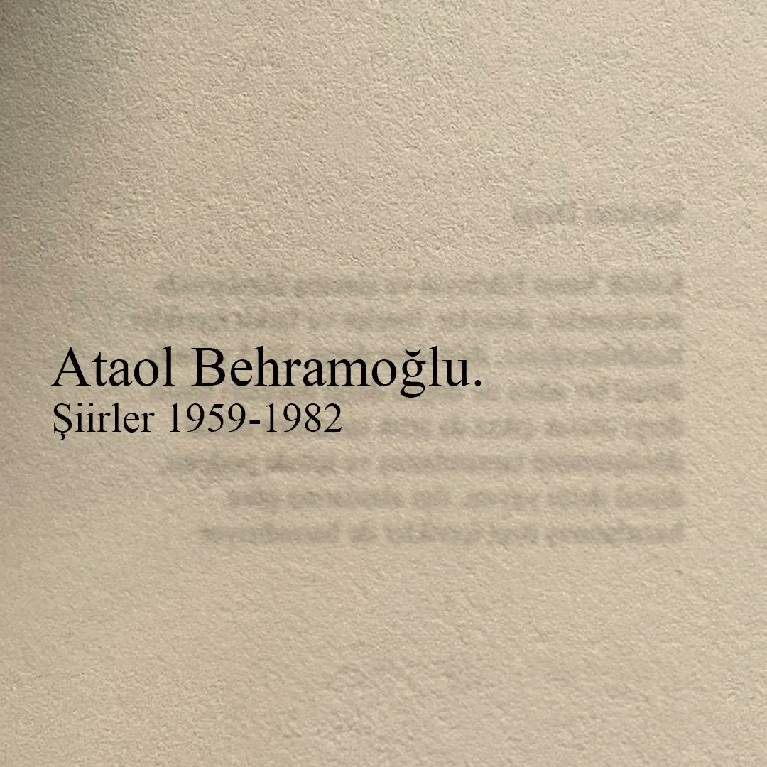 SoylentiDergi's tweet photo. “oturup ağlayacağım,
bir deniz kıyısında.”

/ ataol behramoğlu. https://t.co/jkVS9Y5exA