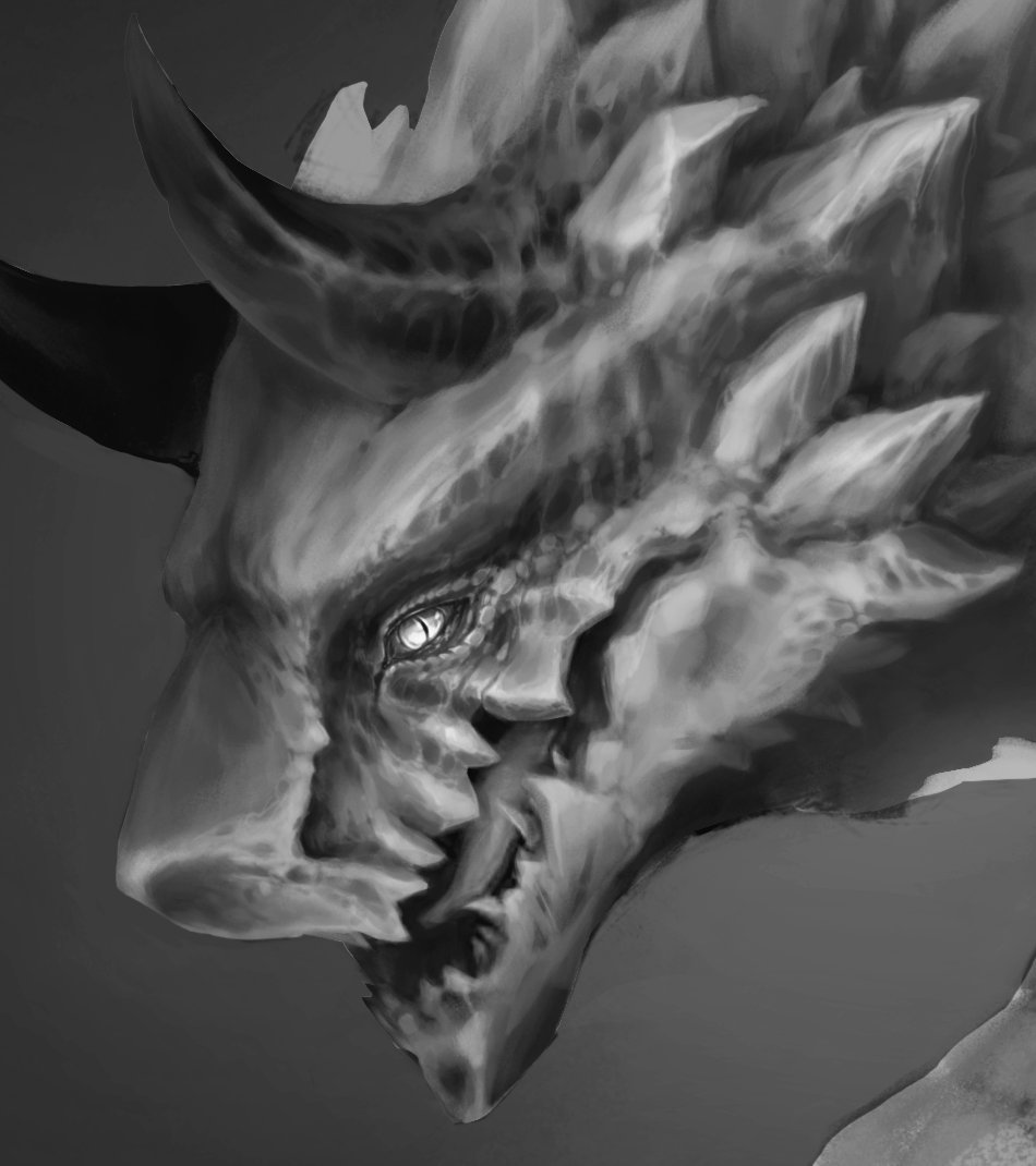 🍅Today 8 pm CET Art Stream🍅
More progress for Rinaii Dragon OC!
Also: Day 1 of a week of daylie streams! With a new Concept Art Format "Mix it up" Creatures starting tomorrow.
Join us for Art &amp; Talk! 🍅🔪
#digitalart #artstream