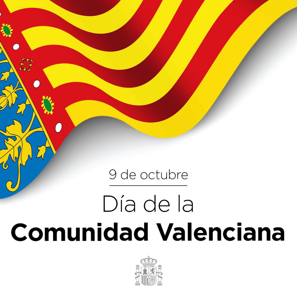 Feliz #DíaDeLaComunidadValenciana  a todos los valencianos de nuestra demarcación.