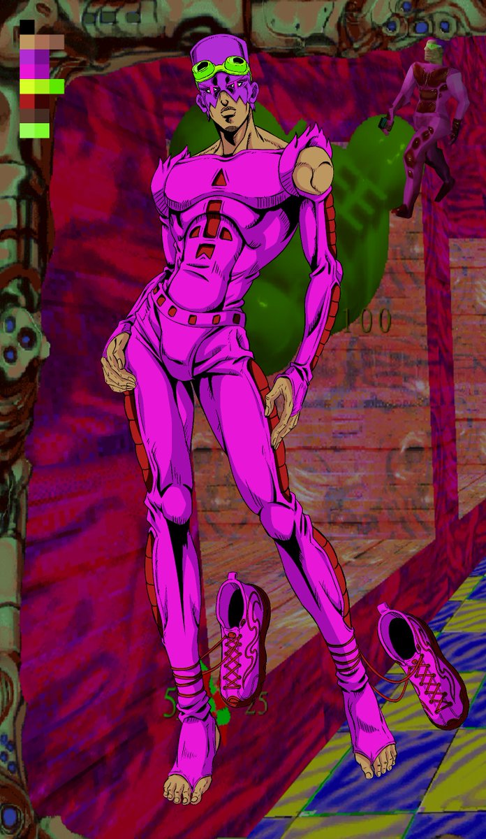 Arturo_JVC's tweet photo. Recordé el otro día que tras verme el vídeo de Pyrocynical del Cruelty Squad hice un coloreado del Lang Rangler basado en el prota del juego kjskjskjs https://t.co/43d0TbXHsg
