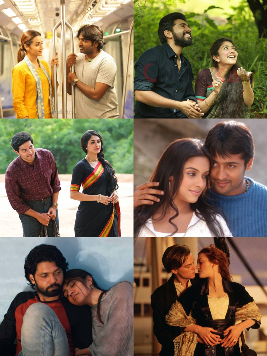 All these characters deserve a happy ending. 🕊🤍

#96TheMovie #Premam #SitaRamam #Ghajini #SaptaSagaradaache #Titanic
