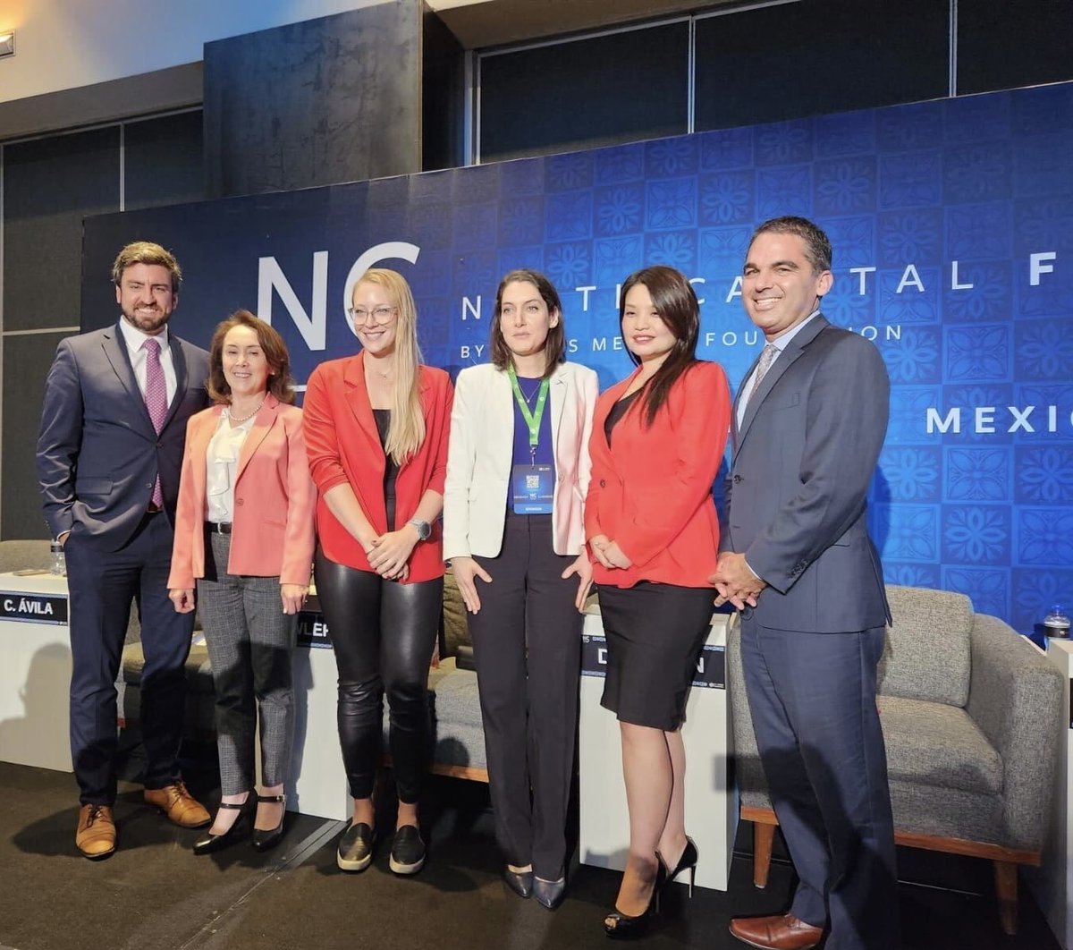 Encantados de que <a href="/RCSmithVaughan/">Reuben Smith-Vaughan</a>, Dir de Políticas Públicas para LATAM, discuta en #NCF23 <a href="/NorthCapital_F/">North Capital Forum</a> la importancia de la relación comercial 🇺🇸-🇲🇽y una infraestructura fronteriza eficiente para apoyar a los clientes. ¡Nos entusiasma seguir colaborando con <a href="/AduanasMx/">Aduanas de México</a> y <a href="/CBP/">CBP</a>!