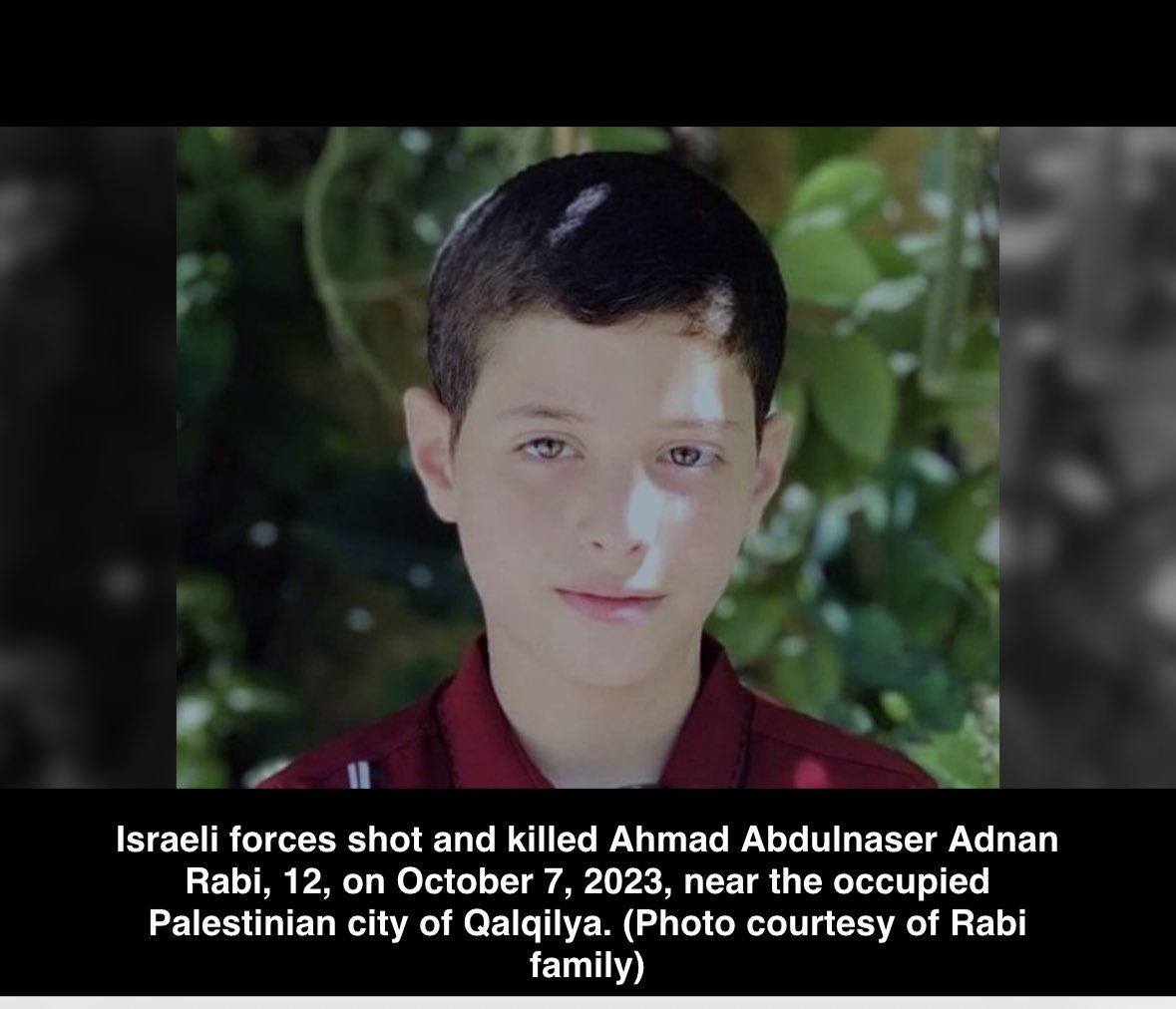 I stand with the innocent human beings on both sides of this conflict, especially the children.

Condemn both.