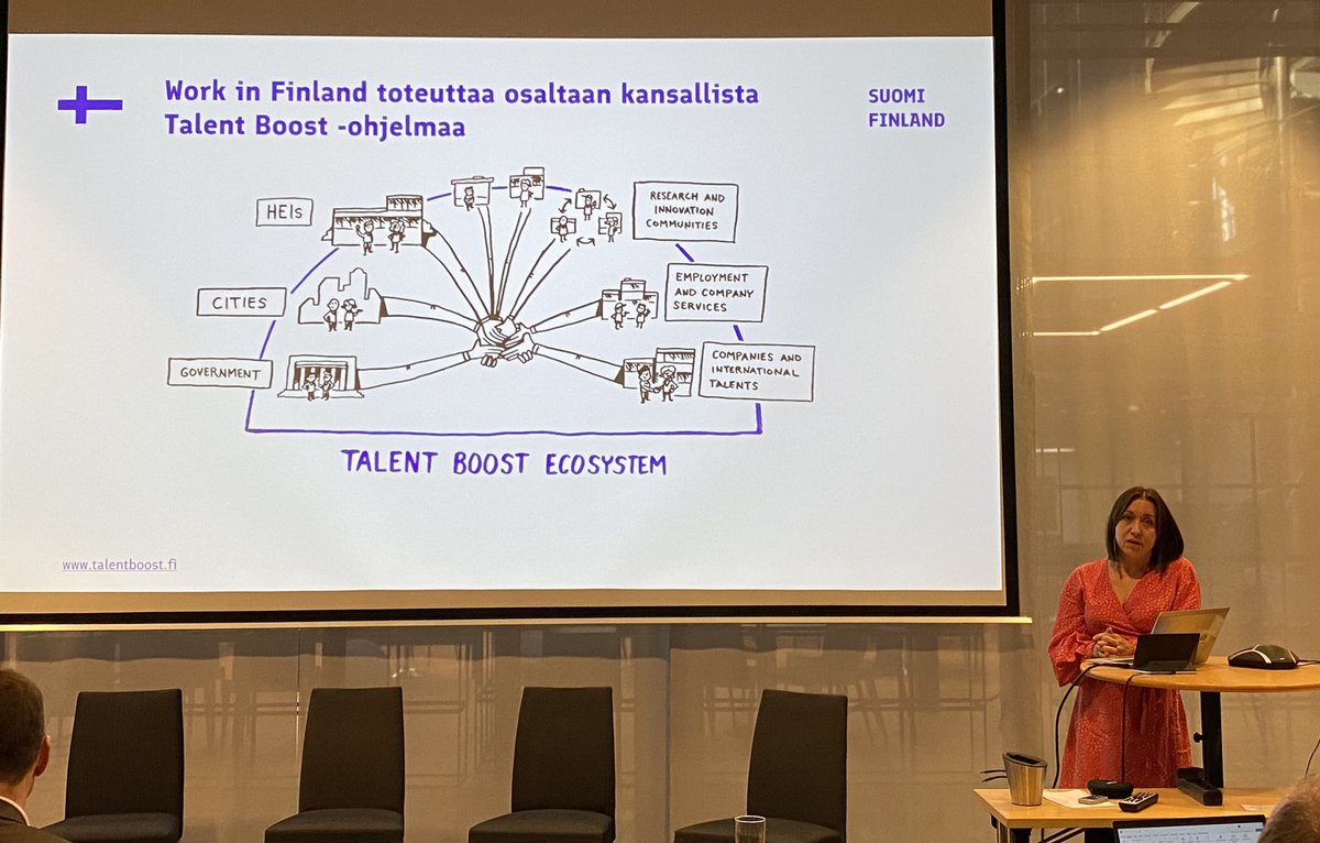 Suomen Liikemies-Yhdistyksen tilaisuudessa aiheena ”Kansainvälisyyden rooli Suomelle” yhteistyössä <a href="/BusinessFinland/">Business Finland</a>, <a href="/VantaanKaupunki/">Vantaan kaupunki</a> ja <a href="/startuprefugees/">Startup Refugees</a>. #suomenliikemiesyhdistys #SLY  #startup #kansainvälisyys