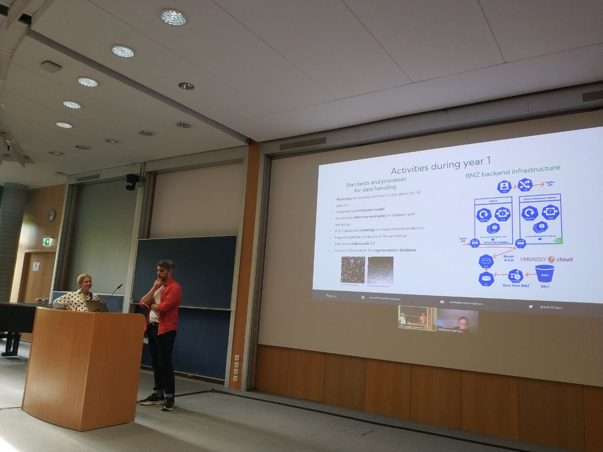 AI4LifeTeam's tweet image. Teresa Zulueta-Coarasa, @microRussell &amp;amp; Matthew Hartley present @emblebi&apos;s contribution to AI4Life: standardization of AI-ready datasets to be stored in the @BioimageA. The manuscript is in preparation but here&apos;s a sneak peek: ai4life.eurobioimaging.eu/summary-fair-a…
