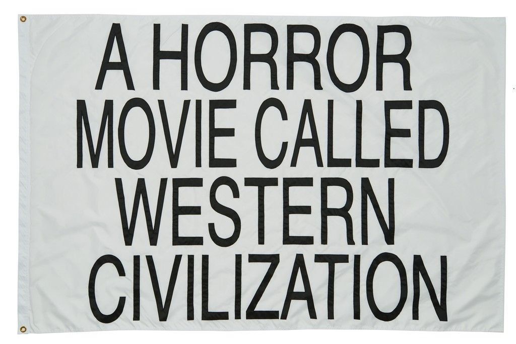 artistsofcolour's tweet image. A HORROR, Jayson Musson, 2017 #blackarthistory