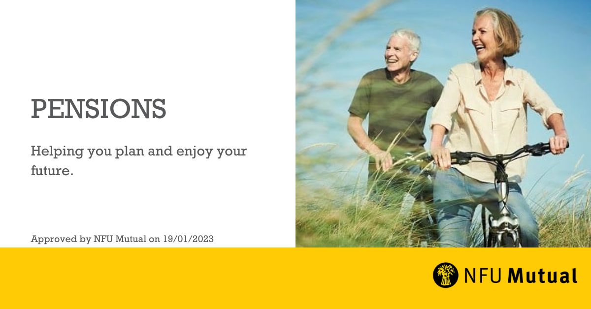 Planning for retirement can be daunting. There are a range of choices and options available when it comes to setting realistic retirement goals. Get in touch with NFU Mutual Ludlow today: 01584 872 416 / orlo.uk/7302W