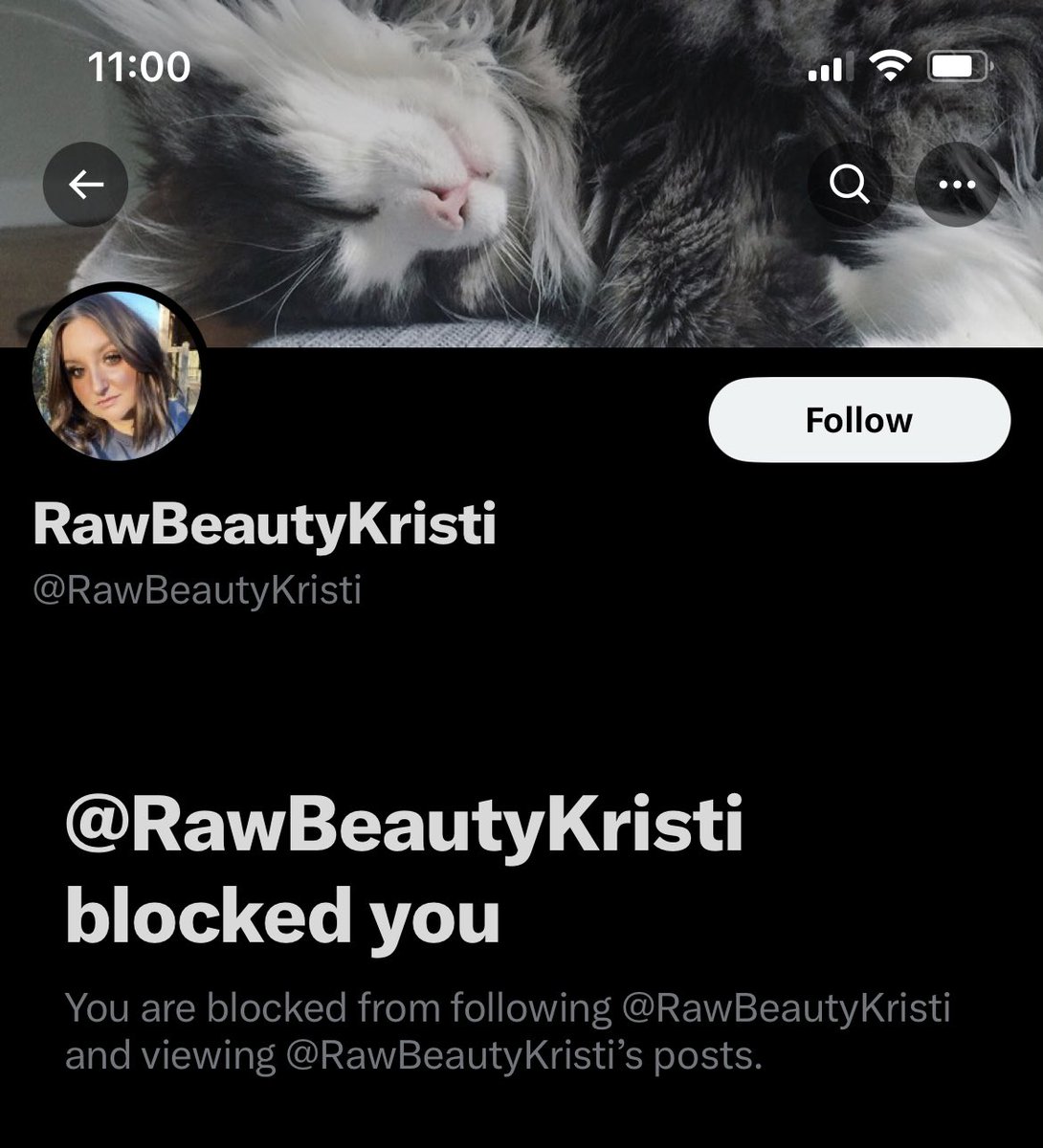 RawBeautyKristi continues to block people for calling her a predator protector which she is!