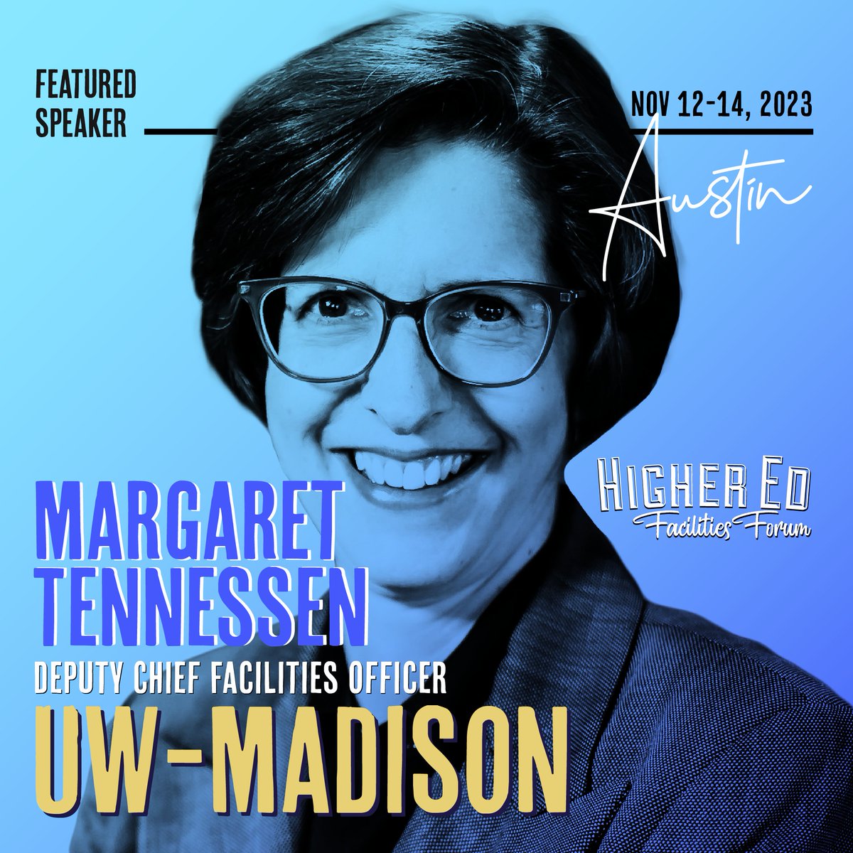 At #HEFF next month, Margaret Tennessen will take part in a discussion on how FM leaders are implementing new leadership training &amp; professional development programs for their facilities teams. Register here: hubs.li/Q024p_zg0

#facilitiesmanagement #facilitiesleadership