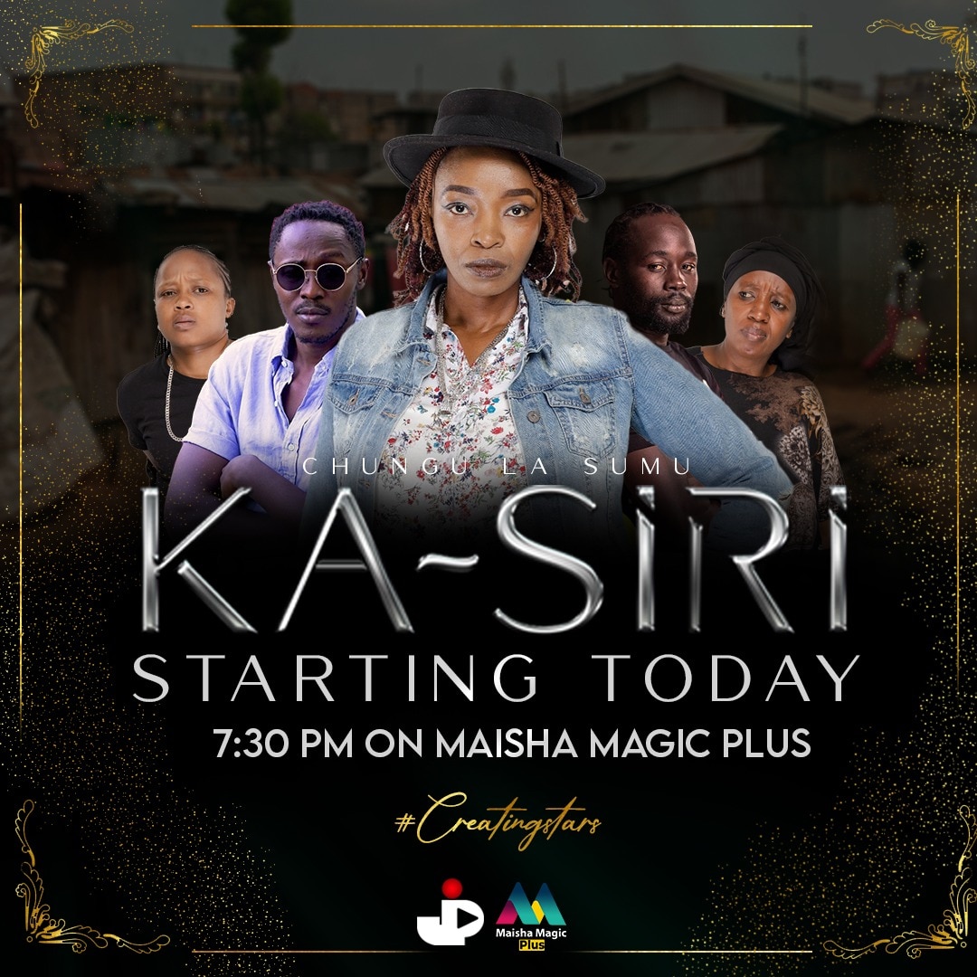 We're about to go live!!

#Kasiri <a href="/maishamagicplus/">Maisha Magic Plus</a>