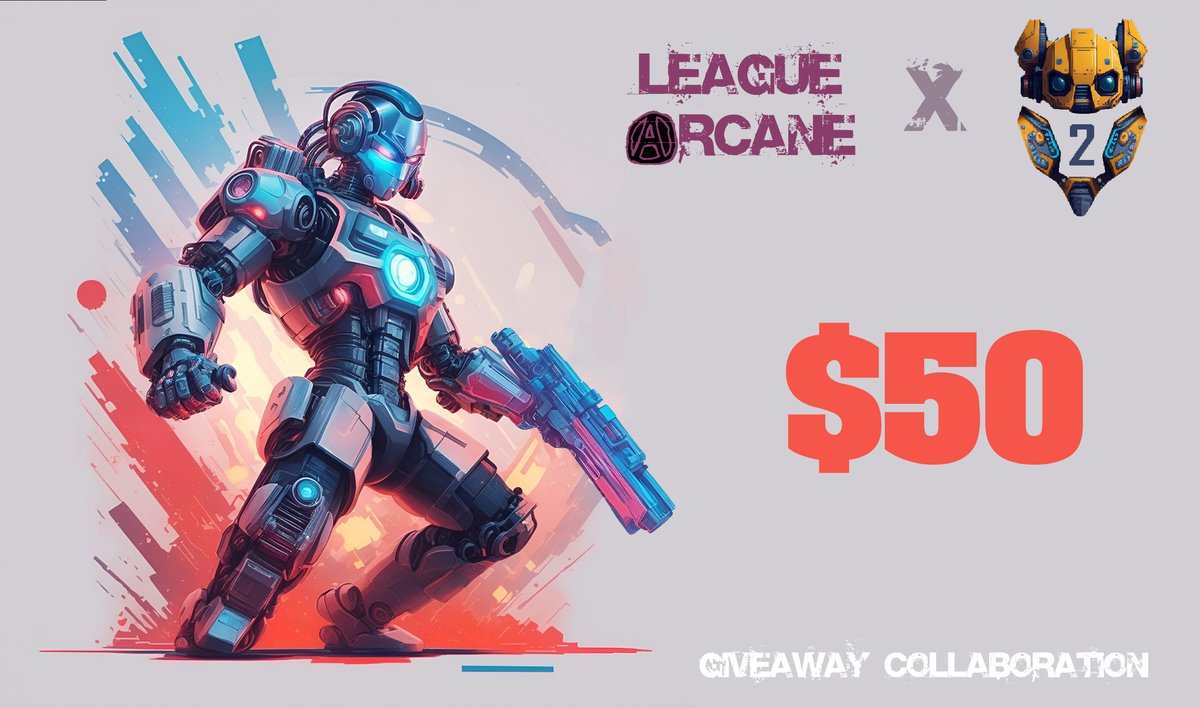Mini Bot Launching On #Abstract (@minibotabs) on Twitter photo Special Giveaway with <a href="/leaguearcane/">LeagueArcane</a> 🔥 who hold 10x Mini Bot v1&2 and mint 5x LeagueArcane can join a $50 Prize Pool.
Tasks: ♥️ + 🔁
LeagueArcane mint: omnisea.org/League-Arcane
Snapshot in 48 hours Special Giveaway with <a href="/leaguearcane/">LeagueArcane</a> 🔥 who hold 10x Mini Bot v1&2 and mint 5x LeagueArcane can join a $50 Prize Pool.
Tasks: ♥️ + 🔁
LeagueArcane mint: omnisea.org/League-Arcane
Snapshot in 48 hours