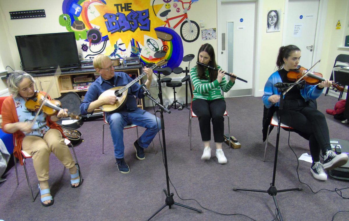 Cultural Night celebrations in our centre at The Base Youth Cafe Leitrim Project !