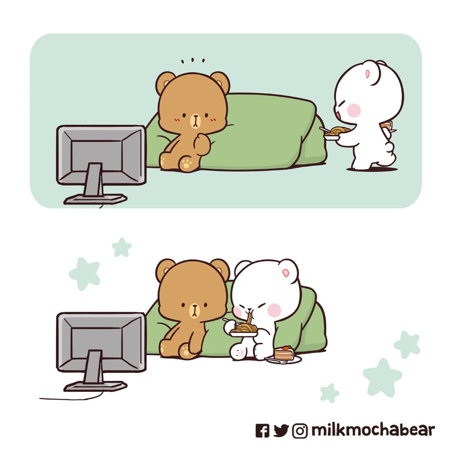 milkmochabear's tweet photo. Food is coming! 🍜
---
Feel free to mention someone who likes to eat~! 🍜

#milkmochabear
#milkandmocha https://t.co/ZJN3mdoeYl