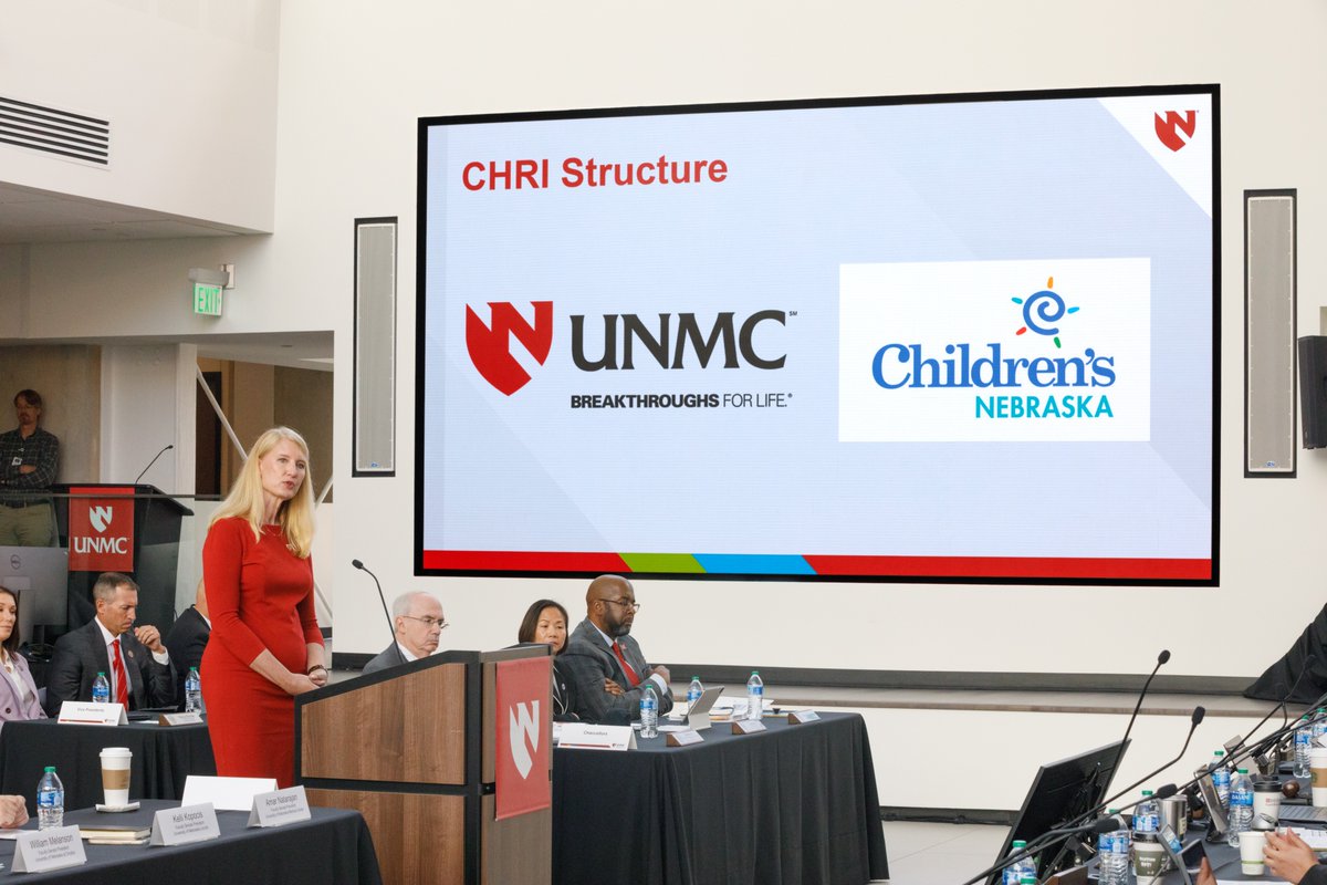 We are so honored that our Executive Director, Ann Anderson Berry, MD, PhD, was able to present on CHRI to the University of Nebraska Board of Regents this month.