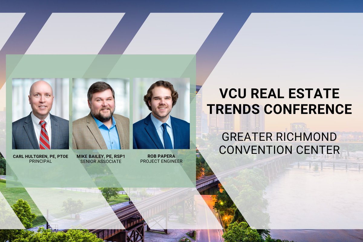 GoroveSlade's tweet photo. We're looking forward to the VCU Real Estate Trends Conference on Thursday! Carl, Mike, and Rob will all be in attendance. Be sure to stop by our table if you're also attending! https://t.co/YALr9M6QYE