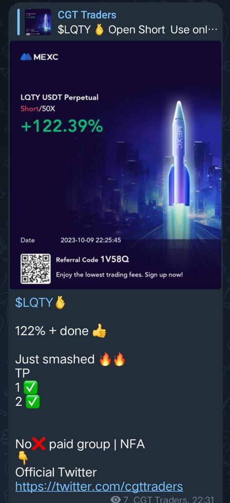 frmncapital's tweet photo. $LQTY 122% 💋
Trade with @MEXC_Official
Stay 🙌 with me
👇
Official free Telegram
https://t.co/pgRSzSnKYP
$btc $eth $cream $glmr $loom $storj $movr $wld $mln $agld $pols $pha $amb $front $bel $hard $apt $celr $imx $fun #Binance #Bitget #taderwagon #MEXCGobal https://t.co/RLZqZ7wAJr