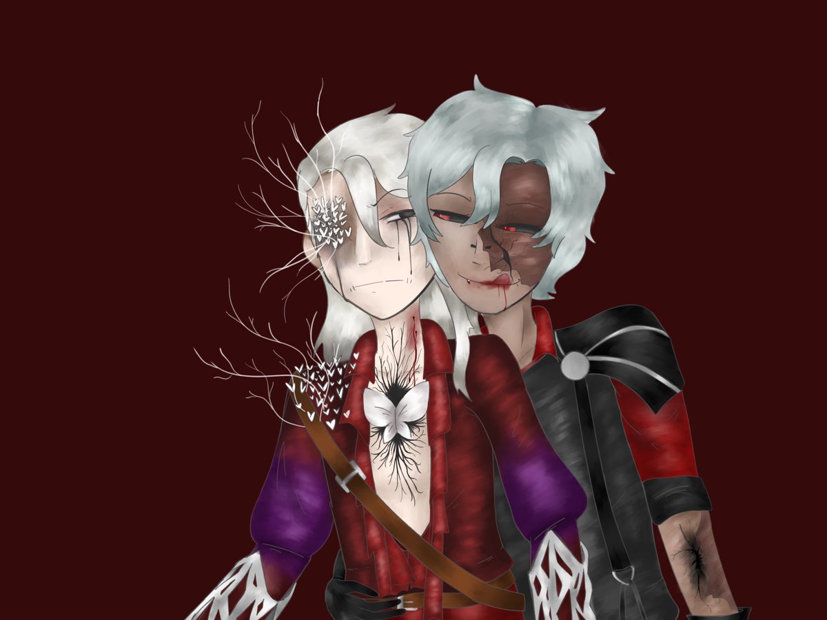 Sooooo I skipped days ahead on namdaltober just so I can draw Wanderer💋 (this is technically day 14) #namdaltober #nortnaib #identityv