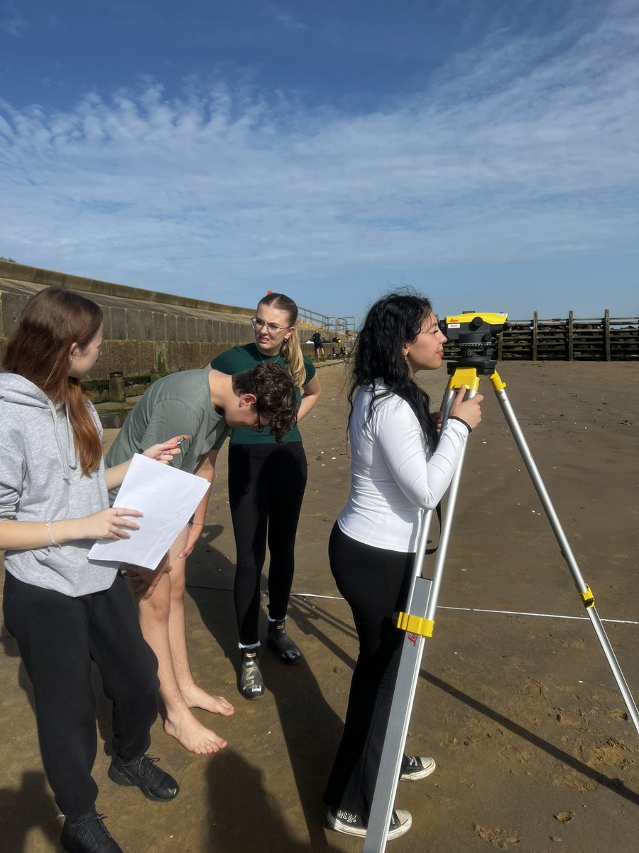 RBAGeography's tweet photo. Year 13 have been practicing their fieldwork techniques at Walton. Just arrived at the hotel and about to start preparation for their own NEA. #NEA #ALevel #Geography https://t.co/gKs9SKjFxJ