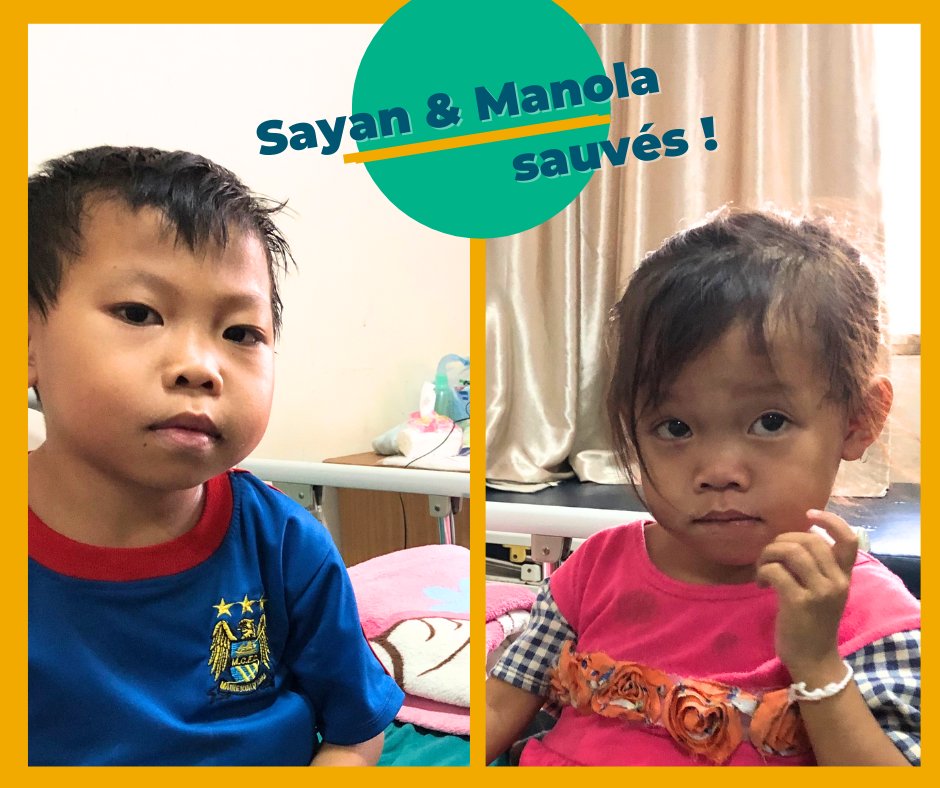 chainedelespoir's tweet image. 💖 FRÈRE ET SŒUR SAUVÉS 💖
✨ Depuis leur naissance, Sayan et Manola, #frère et #sœur, souffraient de bêta-thalassémie, anomalie génétique des globules rouges. Anémie, vertiges, essoufflement, augmentation impressionnante de la rate,… ont ponctué leurs 1res années... (🧵1/2)