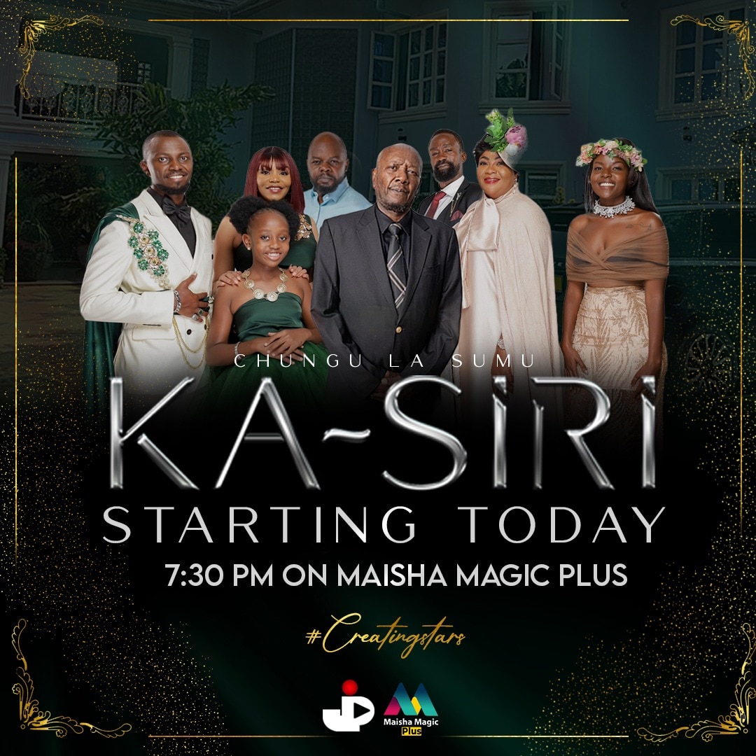#Kasiri is about to premiere on <a href="/maishamagicplus/">Maisha Magic Plus</a> keep it locked!