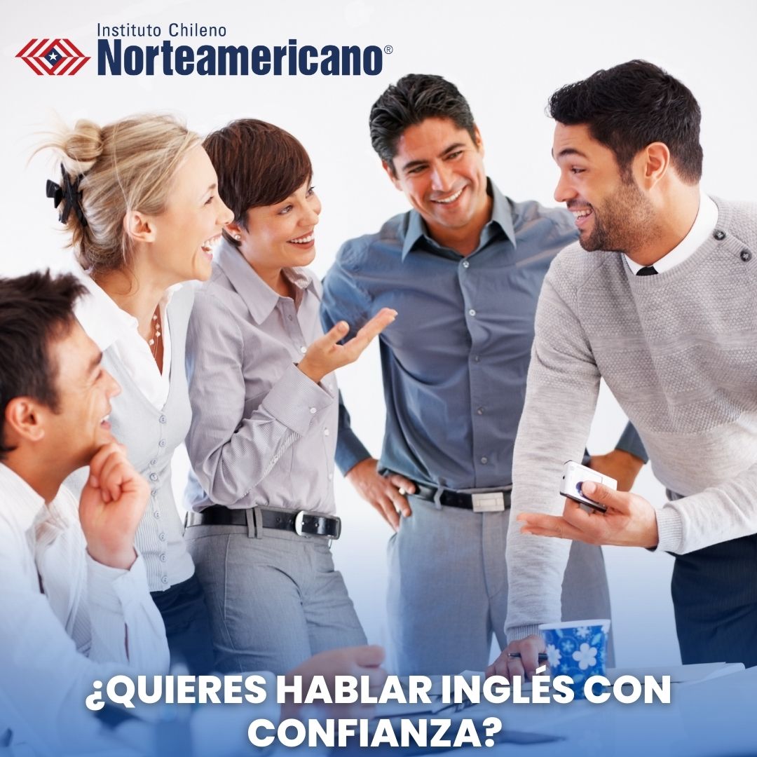 💬 ¿Quieres hablar inglés con confianza? 💬 Únete a nuestros cursos de conversación para adultos y lleva tus habilidades al siguiente nivel. 
#chilenonorteamericano #inglesensantiago #cursosdeingles