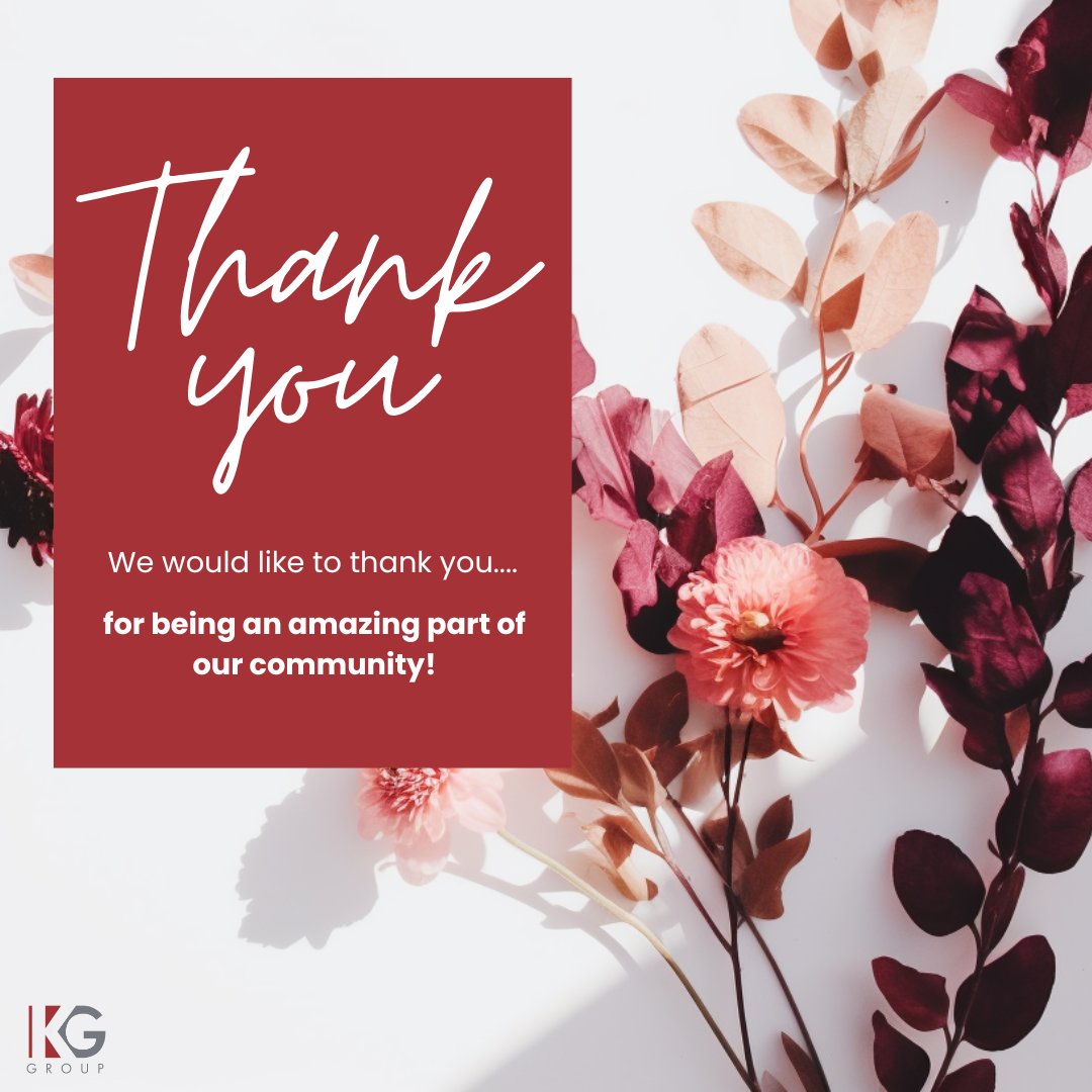 We are thankful for all our residents at KG Group 🙏✨

#MyKGHome #thankyou #thanksgiving #propertymanagement #torontorentals #kgbetterliving