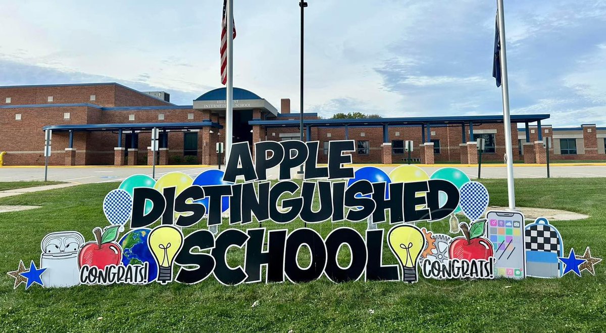 ⭐️👏🥳The Norwin School District is pleased to announce that Hillcrest Intermediate has been recognized as an Apple Distinguished School for the 2023–2026 program term. #norwinproud #appledistinguishedschool
