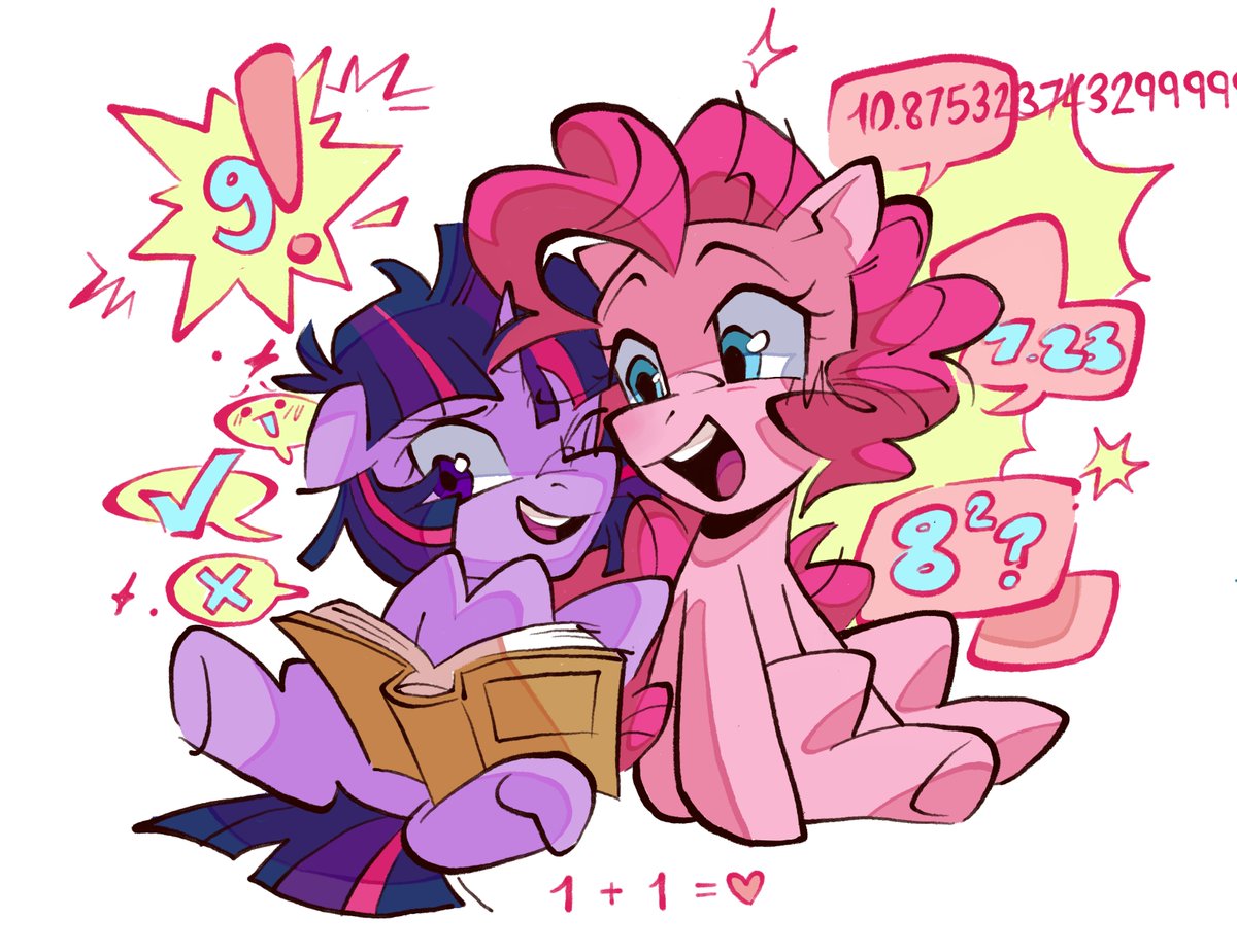 80653LOUND's tweet photo. Math discussion💞
#mylittlepony #MLP  #mlpfim https://t.co/WV4FnFTeeV