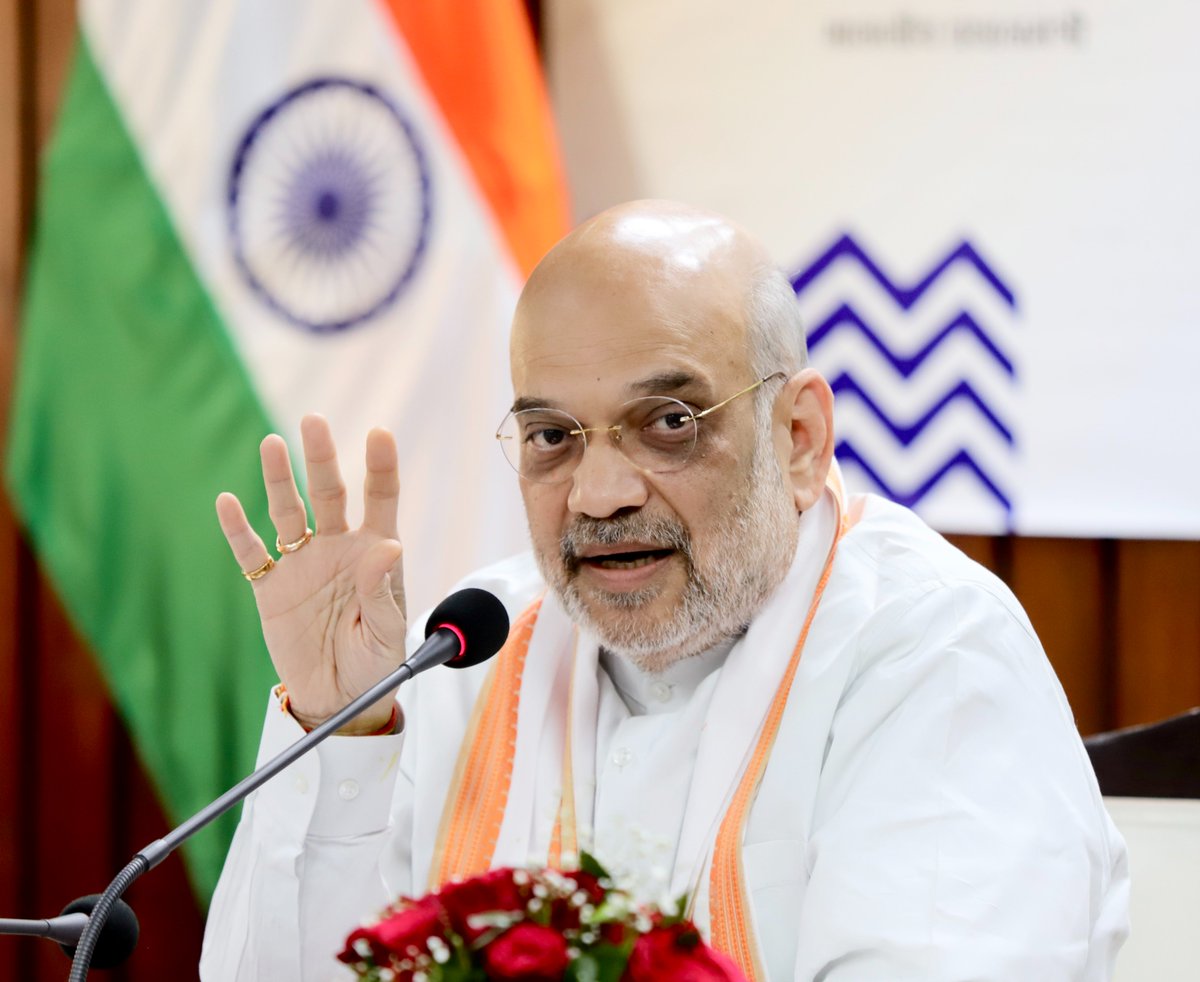 AmitShah's tweet photo. Addressed the 89th General Council meeting of the National Cooperative Development Corporation (NCDC) in New Delhi today. 

In the current financial year, the NCDC will disburse Rs.50,000 crore as financial assistance to cooperatives, which will be a tenfold increase from the disbursal made in the year 2013-14. Appreciate the NCDC for its role in strengthening PM @narendramodi Ji's vision of empowering the rural economy by strengthening the cooperative sector with the motto of 'Sahkar Se Sammridhi'.