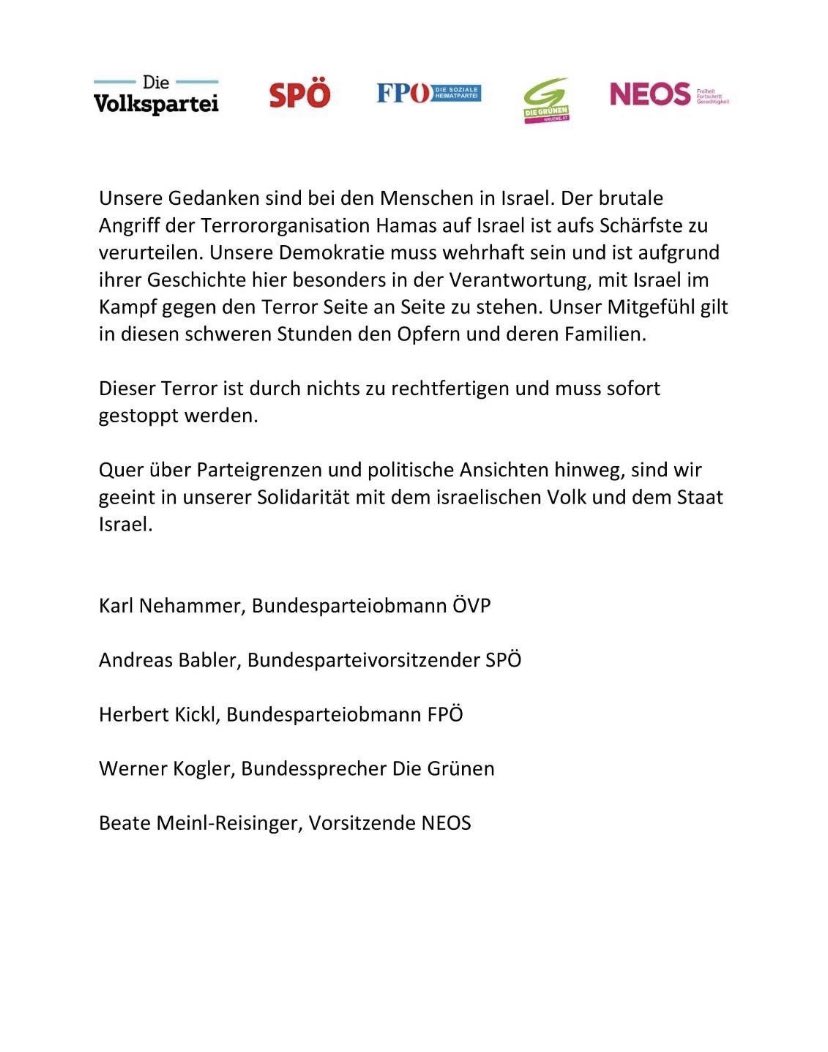Unterzeichnet von allen Parteivorsitzenden.