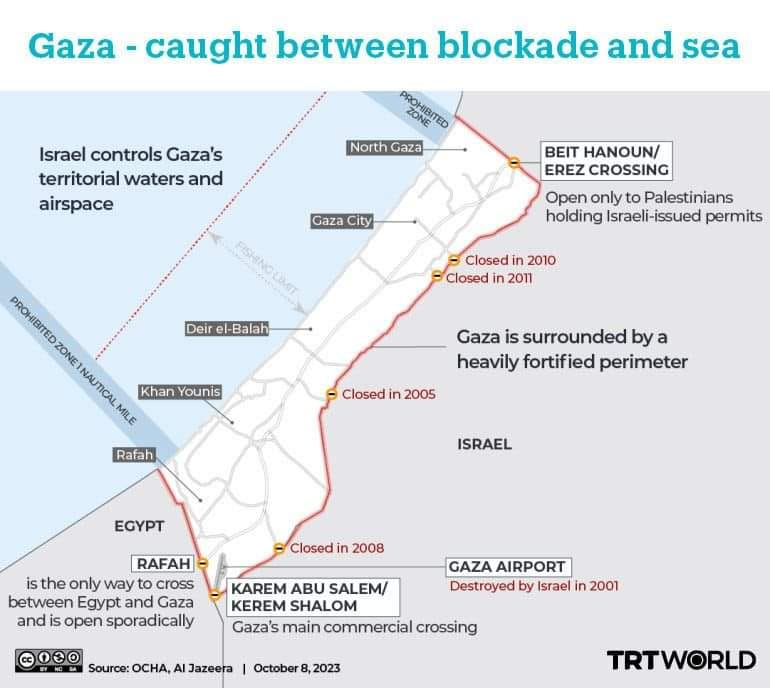 The innocent people of the Gaza Strip have no way to escape the violent bombardment and genocidal massacres carried out by the terrorist Israeli army!!!

#GazaUnderAttack 
#Gaza