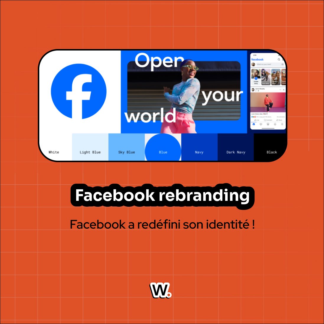 webrief_fr's tweet photo. Facebook a redéfini son identité. Cela reste la même base mais elle a un évolué 😌

Voici le lien pour checker :
https://t.co/4Hcwf3njVi https://t.co/TPhNaHseqo