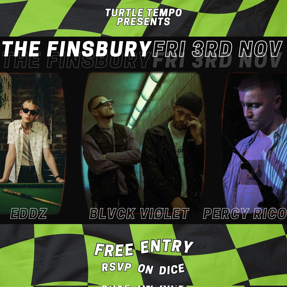 Paul Rivers (@rivsrivers) on Twitter photo #coolgig
<a href="/Eddzmusicuk/">Eddz</a> plays #London 3rd November <a href="/TheFinPub/">The Finsbury</a> as part of the <a href="/TurtleTempo/">Turtle Tempo</a> showcase night
FREE ENTRY!! #coolgig
<a href="/Eddzmusicuk/">Eddz</a> plays #London 3rd November <a href="/TheFinPub/">The Finsbury</a> as part of the <a href="/TurtleTempo/">Turtle Tempo</a> showcase night
FREE ENTRY!!