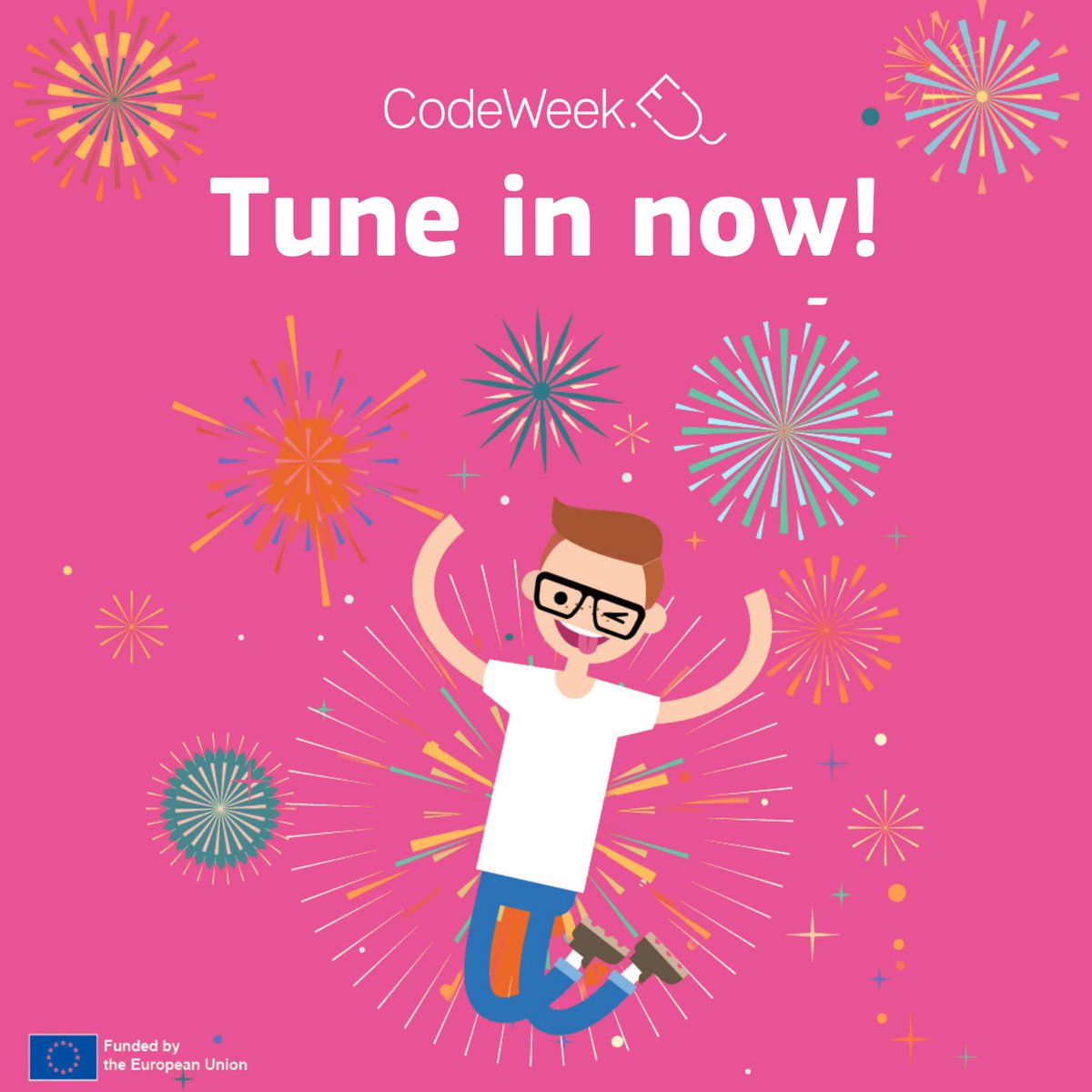 CodeWeekEU's tweet image. 🔴 We&apos;re in full swing with the #EUCodeweek2023 launch! Don&apos;t miss out on the inspiring talks and interactive coding activities happening right now. Jump into the live stream on FB or YouTube.

Let&apos;s code the future together! 💻🚀 #DigitalFuture