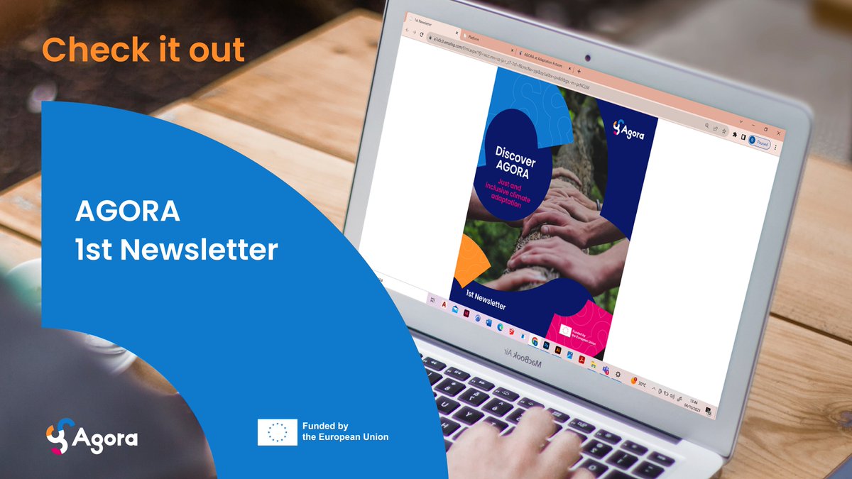 Introducing our first Newsletter! ​📰
​
Read the AGORA news here: lnkd.in/dzySWp_M
​
📣Don't miss out, subscribe today!​
lnkd.in/dVqD9Fax​

#AdaptationAGORA #newsletter #climateadaptation #climateresilience #europeanproject #horizonproject
