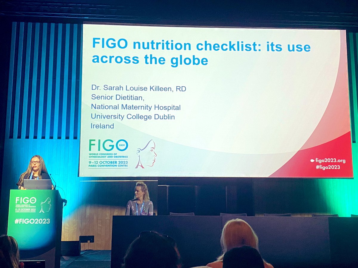 gill_i_amm's tweet photo. Maternal Nutrition and Longterm Health @FIGOHQ 

The FIGO Nutrition checklist - by our @_TheNMH Senior Dietician the amazing Dr @SLK_RD . Session chaired by @ProfFMcAuliffe  @UCDPerinatal 

also talks from Dr Amy O Higgins @CoombeHospital @ucddublin 

#irishresearchers #leaders https://t.co/7gkoaahkfF