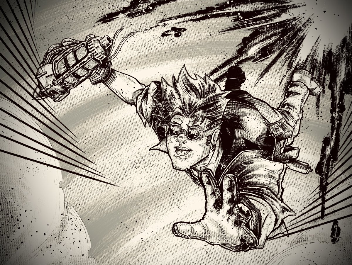 BoogieBotComics's tweet photo. Falling with style finished panel 🤖
#art #inks #comicbook #boogiebotcomics https://t.co/i5tZUG4JGm