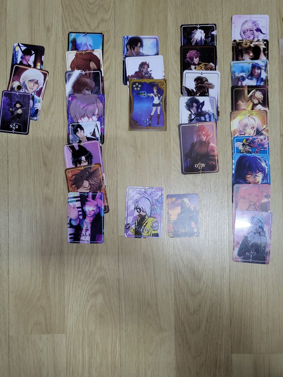 EscherStrange's tweet photo. I WAS WRONG WW
Elezen(!!): 3
Bunboi: 8
Hyur(!!!): 3
ManRa: 5
FemRa: 9
Lalazhai: 6
Lalamui: 7
Catboy: 6
Catgirl: 5
Femroe: 1
??? Is l'cie of Balmung a Elezen/Hyur IDK: 1
It could be less bcoz I know some printed 2 cards of 1 WoL.
54/96 signups, hmm~
#FlowTogetherDWSG https://t.co/HVXArpHoKm