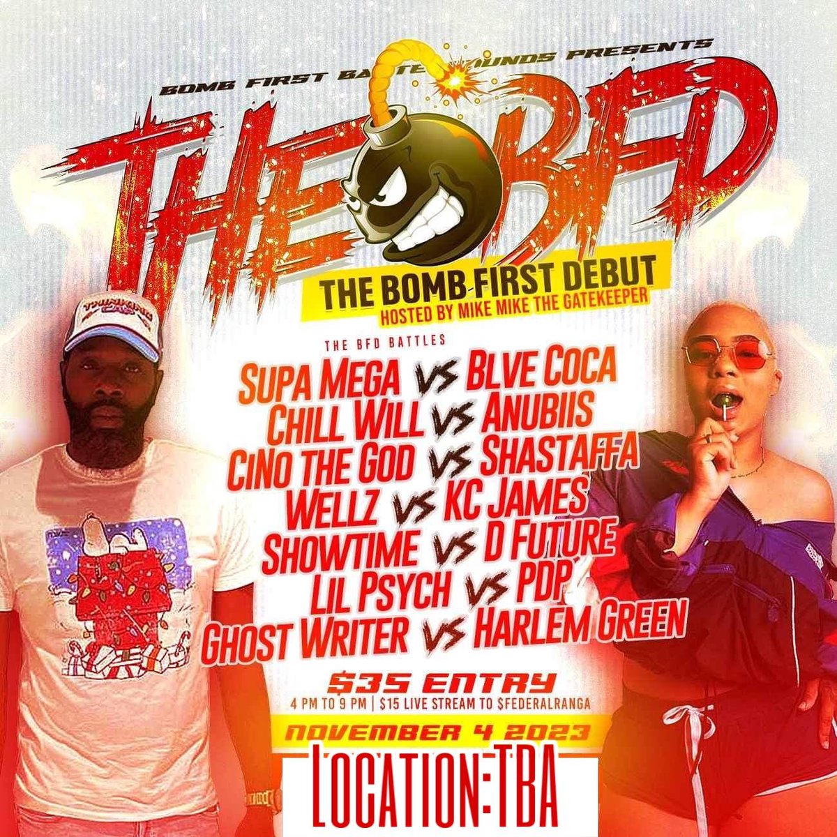 ShastaffaT's tweet photo. AIGHT...WE BACK...
OCT 16TH SHASTAFFA VS PREZ MAFIA
NOV. 4TH SHASTAFFA VS CINO THE GOD
Tune in....
#MoreWorkLessTalk
#RespectTheDurag
#Chicago https://t.co/9E2J6DND6U