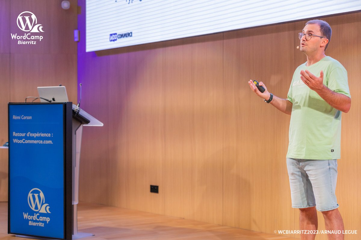 WordCamp Biarritz tweet media