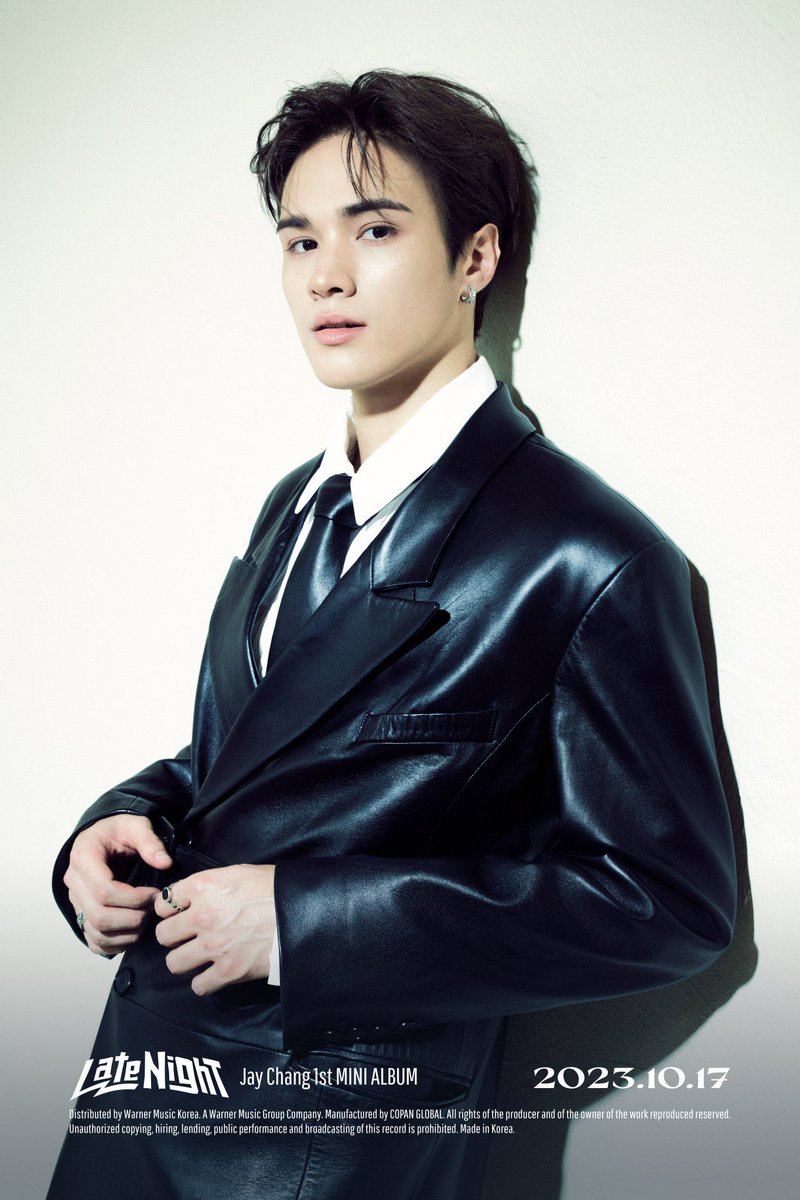 kchartsmaster's tweet photo. Jay Chang releases new concept pictures for his solo debut ‘Late Night’. https://t.co/GO0N18wTRK