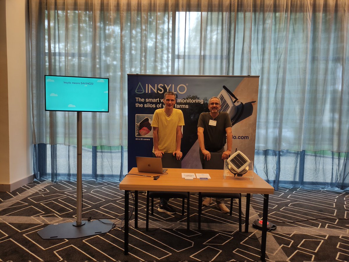 insylo's tweet photo. Ready to show what our technology can do to help make the animal feed supply chain more efficient and sustainable. @AnimalAgTech https://t.co/c87qTOeqIp