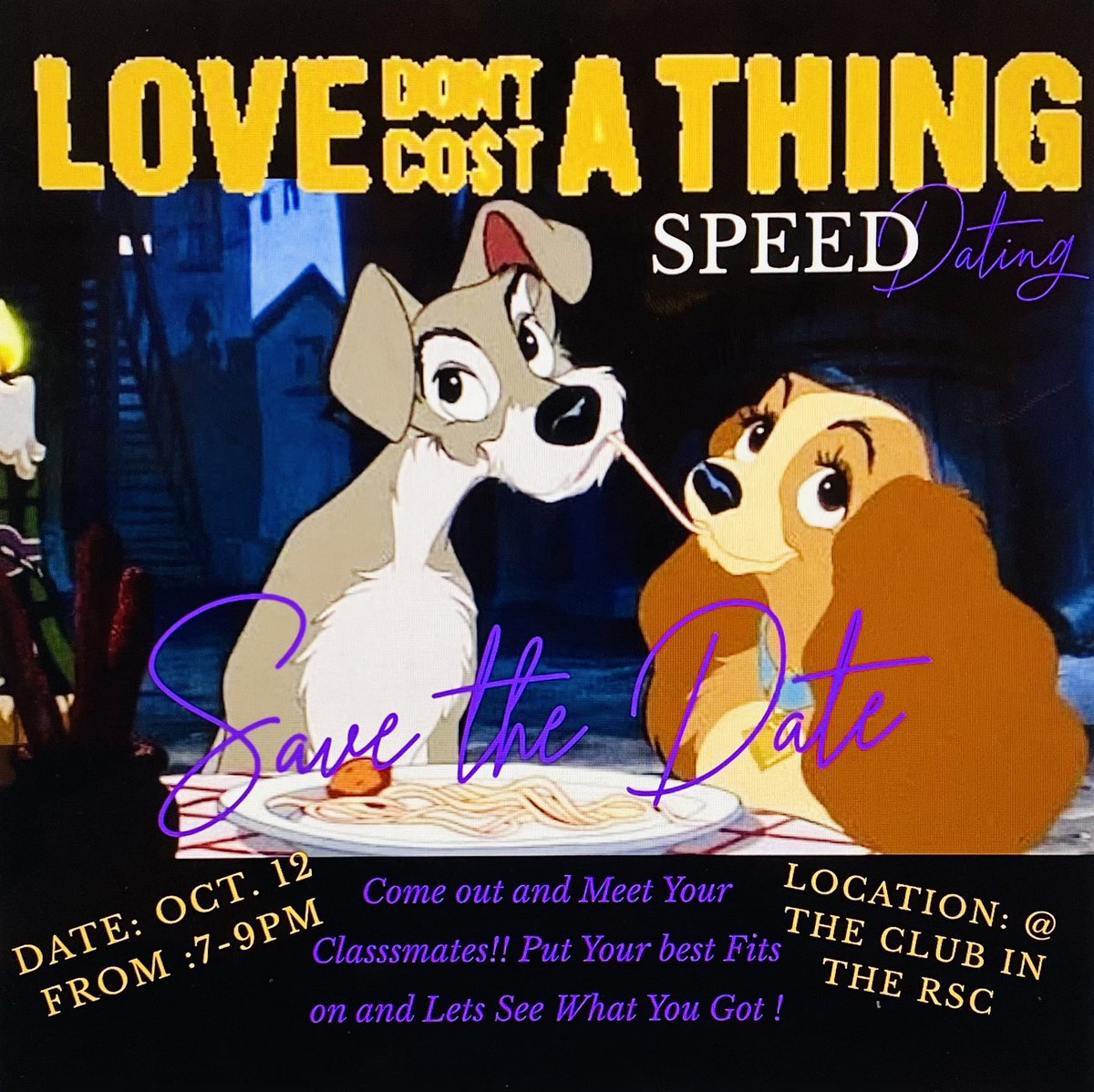 THIS THURSDAY IN THE CLUB AT THE STUDENT CENTER 💜🫶🏾
Come meet your classmates and interact with the us ! ⚡️✔️